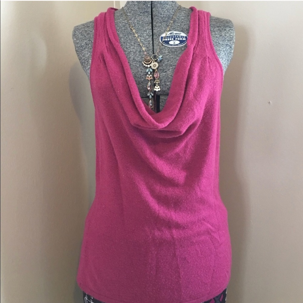 🛍 Limited Cowl Sweater Tank Top - Picture 3 of 6